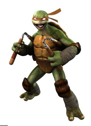 Michelangelo (Batman vs. TMNT), TMNTPedia