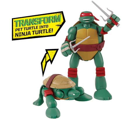 Nickelodeon Teenage Mutant Ninja Turtles: Battle Shell Raphael Figure ...