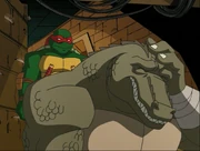 Leatherhead reveals he can not control his temper