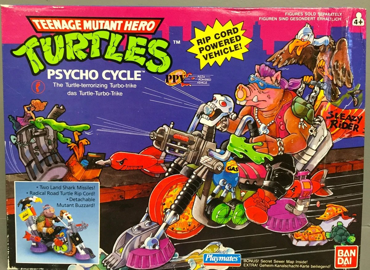 Psycho Cycle (1990 toy) | TMNTPedia | Fandom
