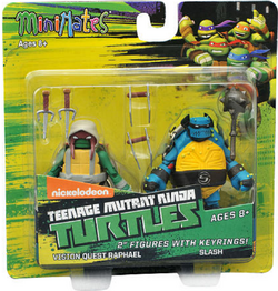ウィングマン＆ネッシー SET TMNT 40th Anniversary Black & White Sketch Turtles - Set of