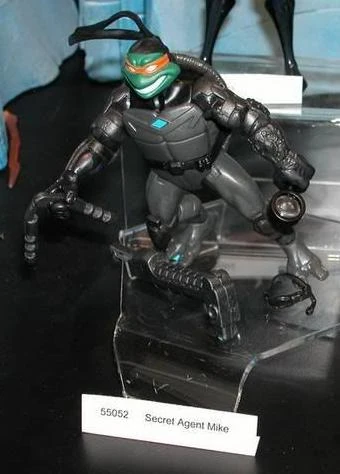 Secret Agent Mike (Unreleased action figure) | TMNTPedia | Fandom