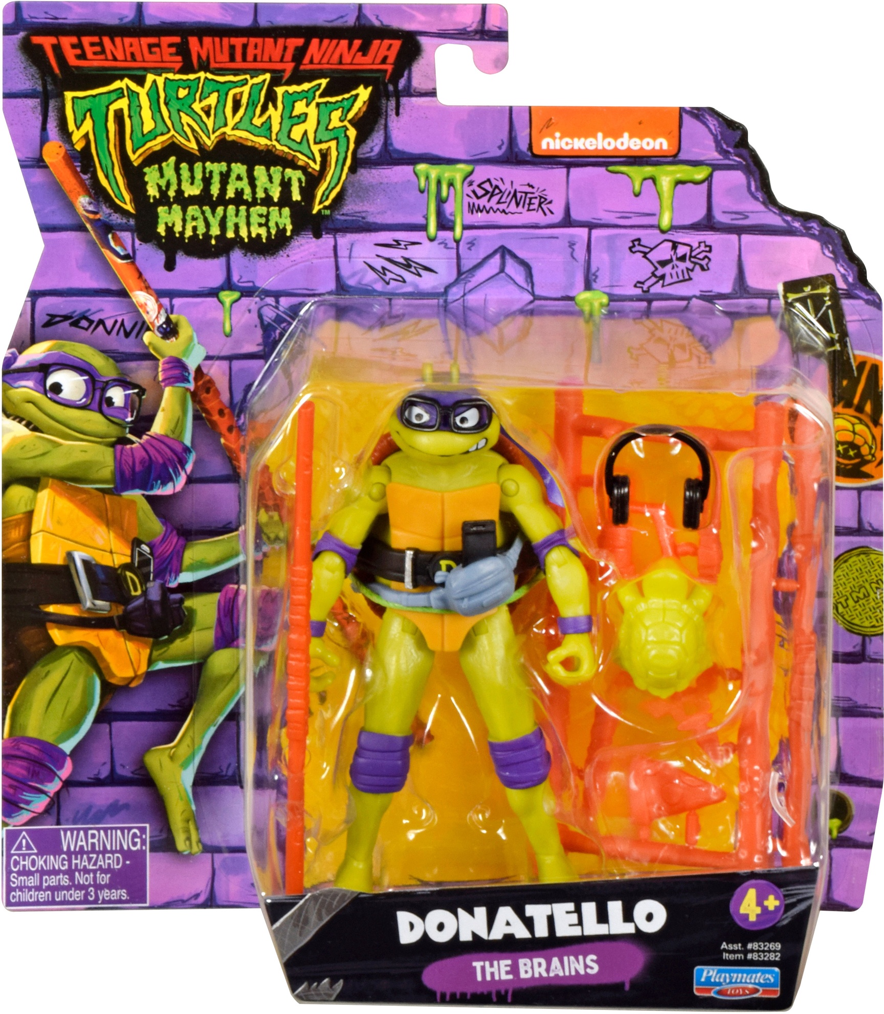 2023 Teenage Mutant Ninja Turtles Movie Star Donnie 4 Figure