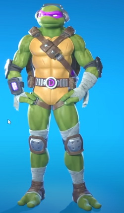 Which Turtle is your favorite? Mine was always Donatello!💜 #fortnite , tmnt fortnite