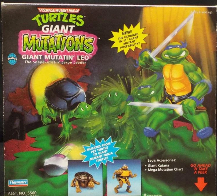 Giant Mutatin' Leo (1993 action figure) | TMNTPedia | Fandom