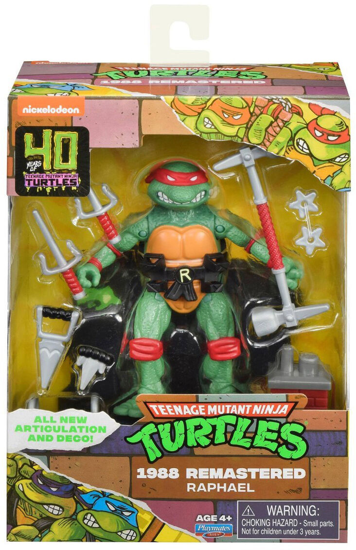 1988 Remastered Raphael 2024 action figure TMNTPedia Fandom