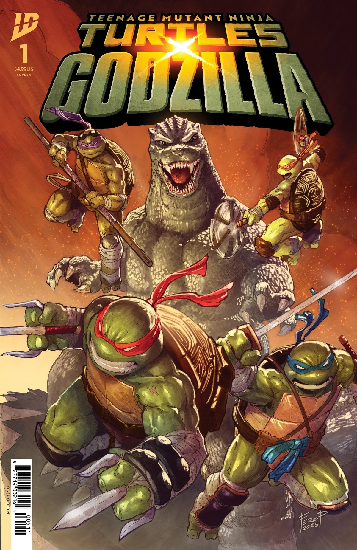 TMNT x Godzilla #1/Gallery | TMNTPedia | Fandom