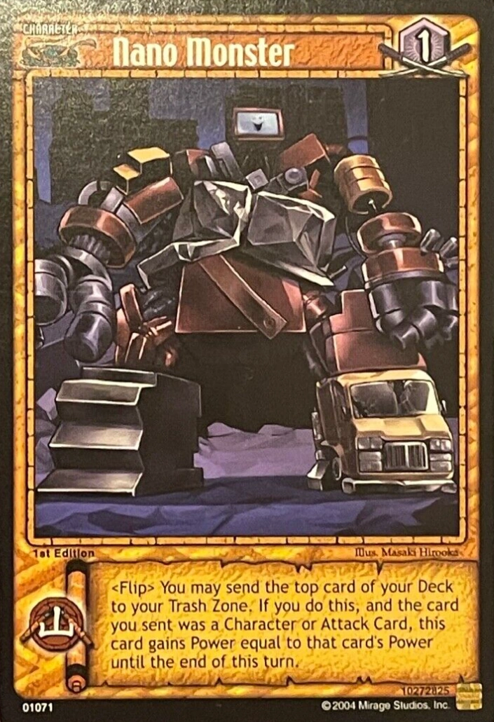 Nano Monster (2004 trading card) | TMNTPedia | Fandom