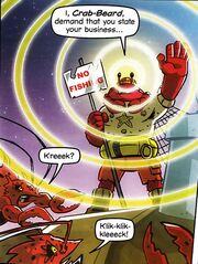 Crab-Beard telepathy
