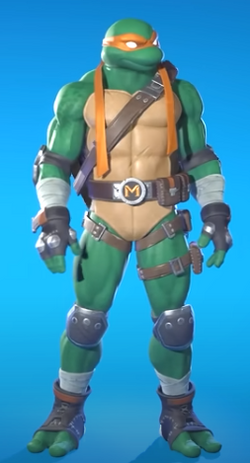 Michelangelo (Batman vs. TMNT), TMNTPedia