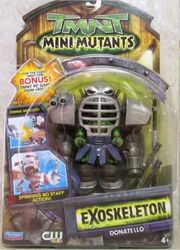 Mini-Mutants Exoskeleton Donatello 2009 release