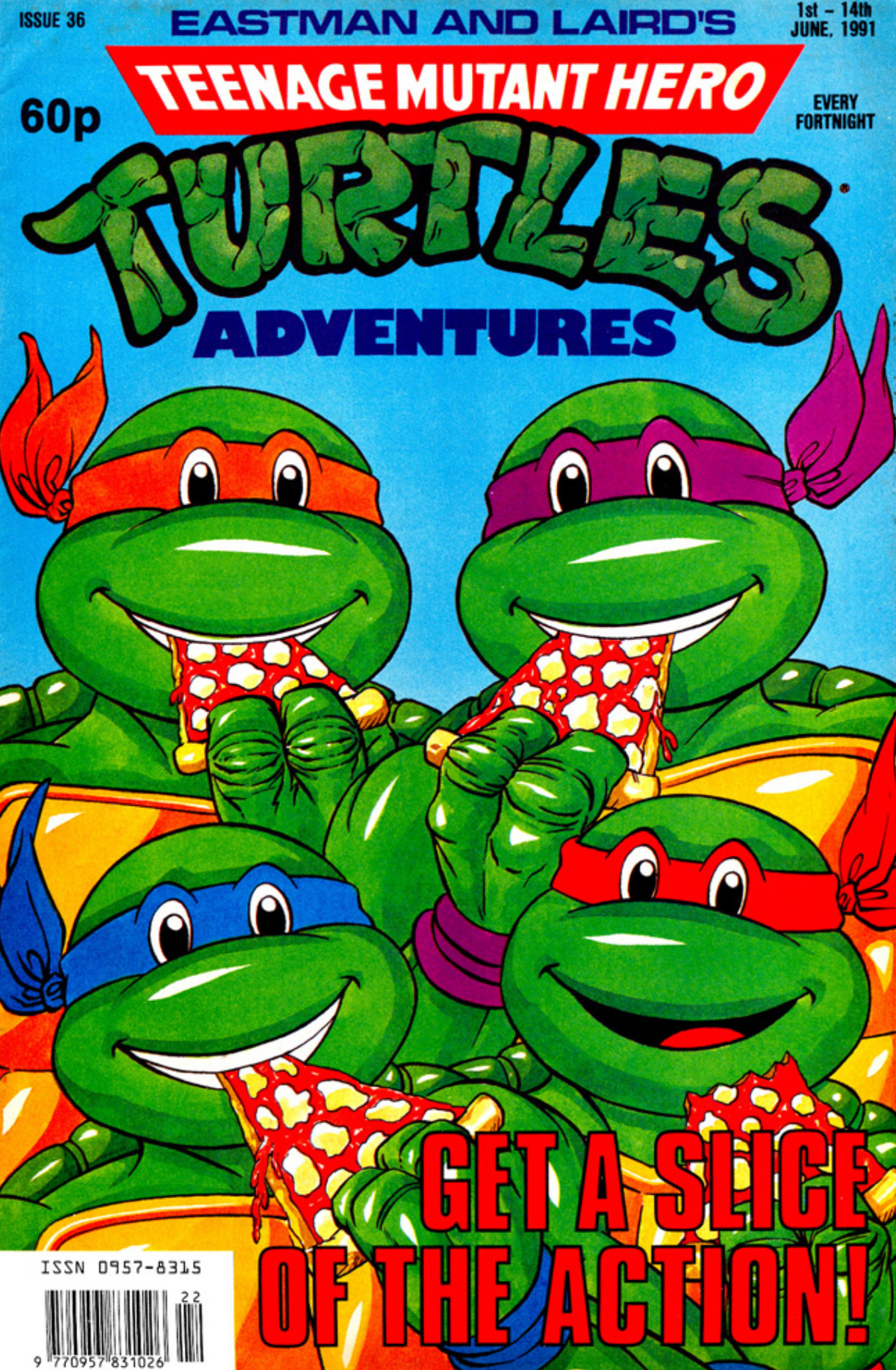 Teenage Mutant Hero Turtles Adventures issue 36