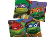 Jay Franco TMNT Movie Collection Good Fight 1 Pack Pillowcase