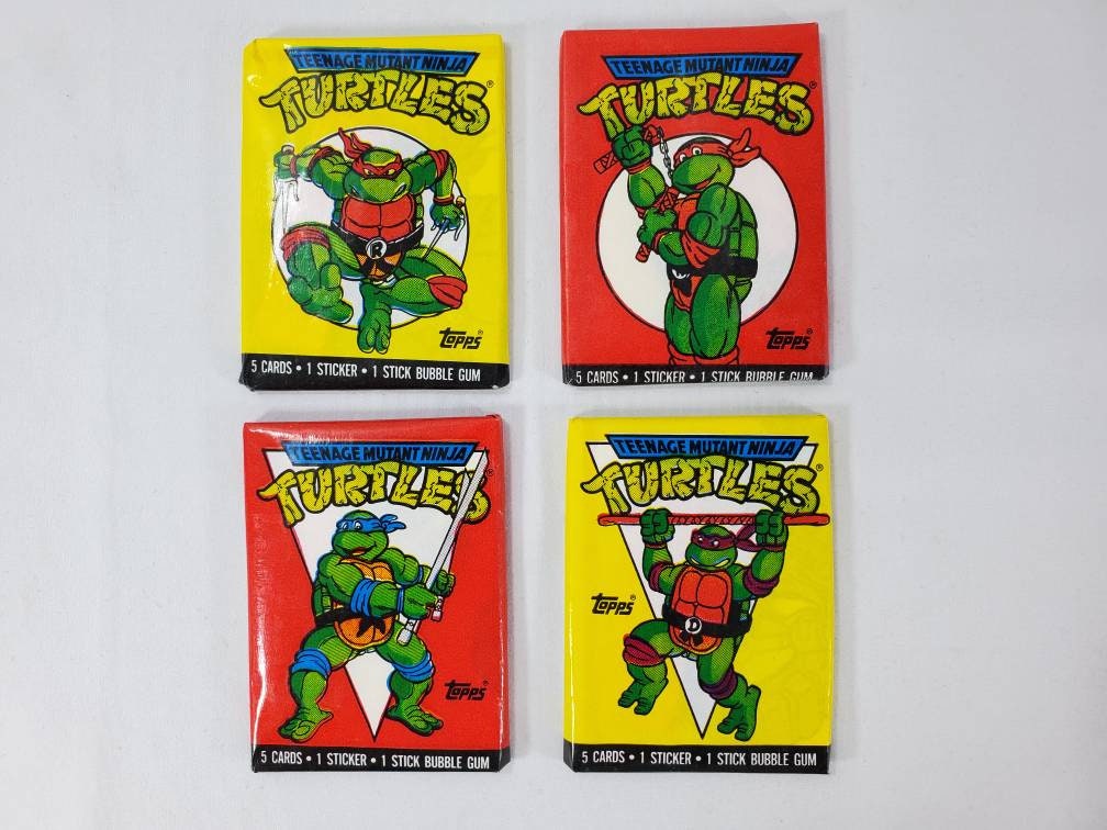 89 TEENAGE MUTANT NINJA TURTLES タートルズカード 1989 Topps Teenage Mutant Ninja Turtles TMNT Card LEONARDO