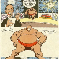 Sumo-Fest 1992 inside the Kyōto Convention Center.