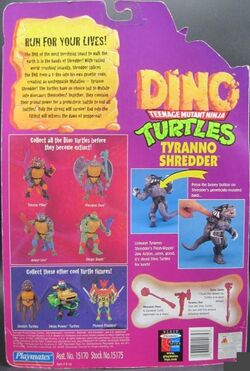 タートルズ　Dino TMNT Tyranno Shredder フィギュア Tyranno Shredder - Teenage Mutant Ninja Turtles - Dino
