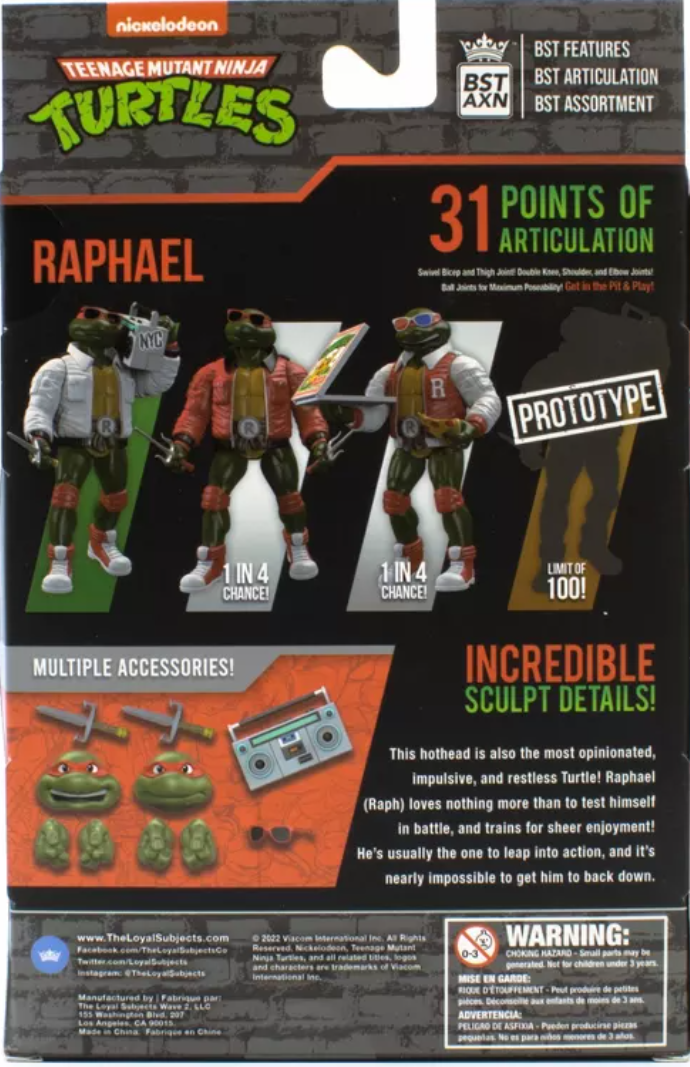 Traffic Action Set トラフィックアクションセットA、 Bタイプ Raphael Street Style (2022 BST AXN figure) | TMNTPedia | Fandom