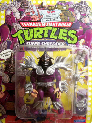 1992 Playmates Teenage Mutant Ninja Turtles Carded Action Figure - Super  Shredder