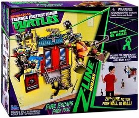 Z-Line Ninjas Fire Escape Free Fall Basic Playset (2014 toy Z-Line Ninjas Fire Escape Free Fall Basic Playset (2014 toy