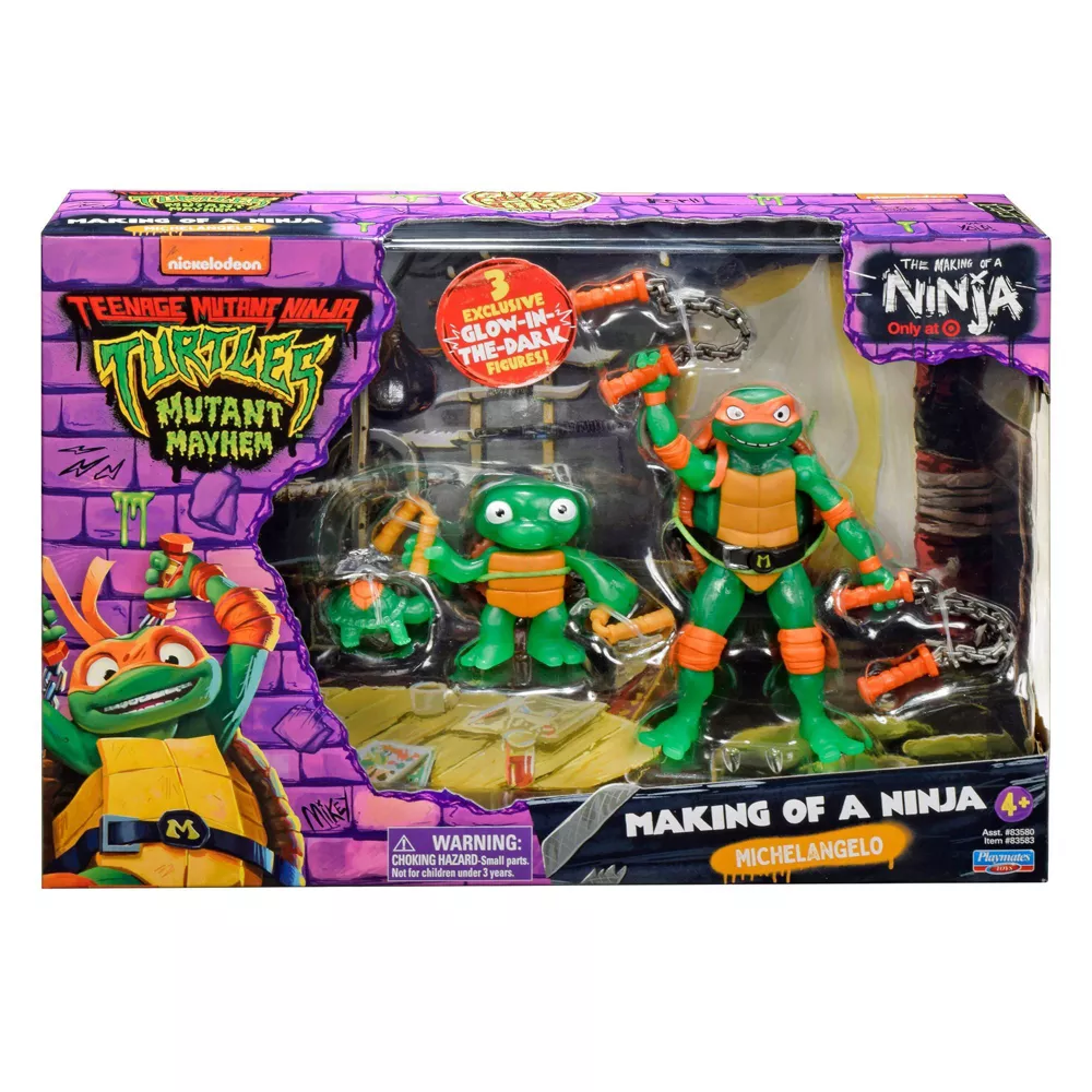 Teenage Mutant Ninja Turtles Mutatin' Mikey Action Figure