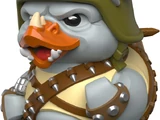 TUBBZ First Edition Rocksteady Cosplaying Rubber Duck Vinyl Figure