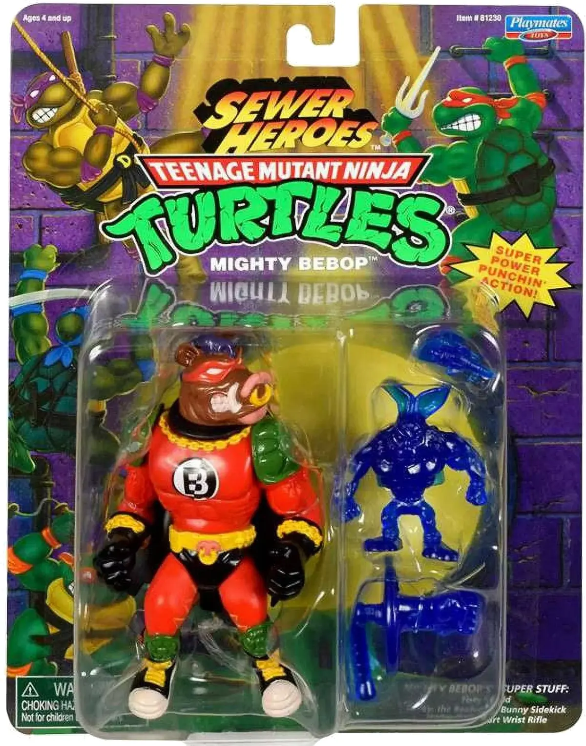 Mighty Bebop (1993 action figure) | TMNTPedia | Fandom