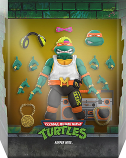 タートルズ　Rappin' Mike Teenage Mutant Ninja Turtles ULTIMATES! Wave 11 - Rappin' Mike