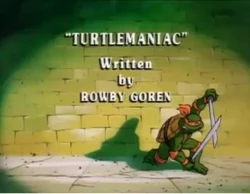 Turtlemaniac Title Card