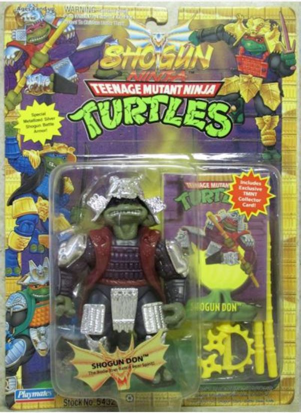 大人気定番商品 (1994 Don Shogun action Fandom | TMNTPedia | figure) アメコミ