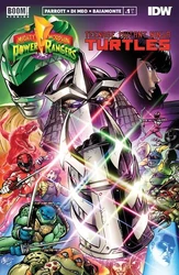 Infinity Gauntlet #1 homage MMPR/TMNT #1