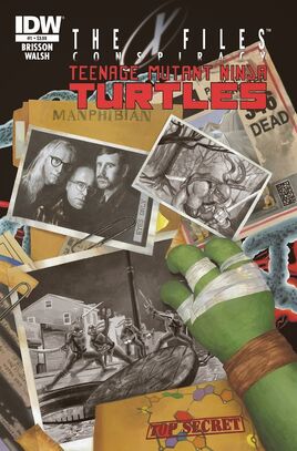 X-Files Conspiracy TMNT 1A