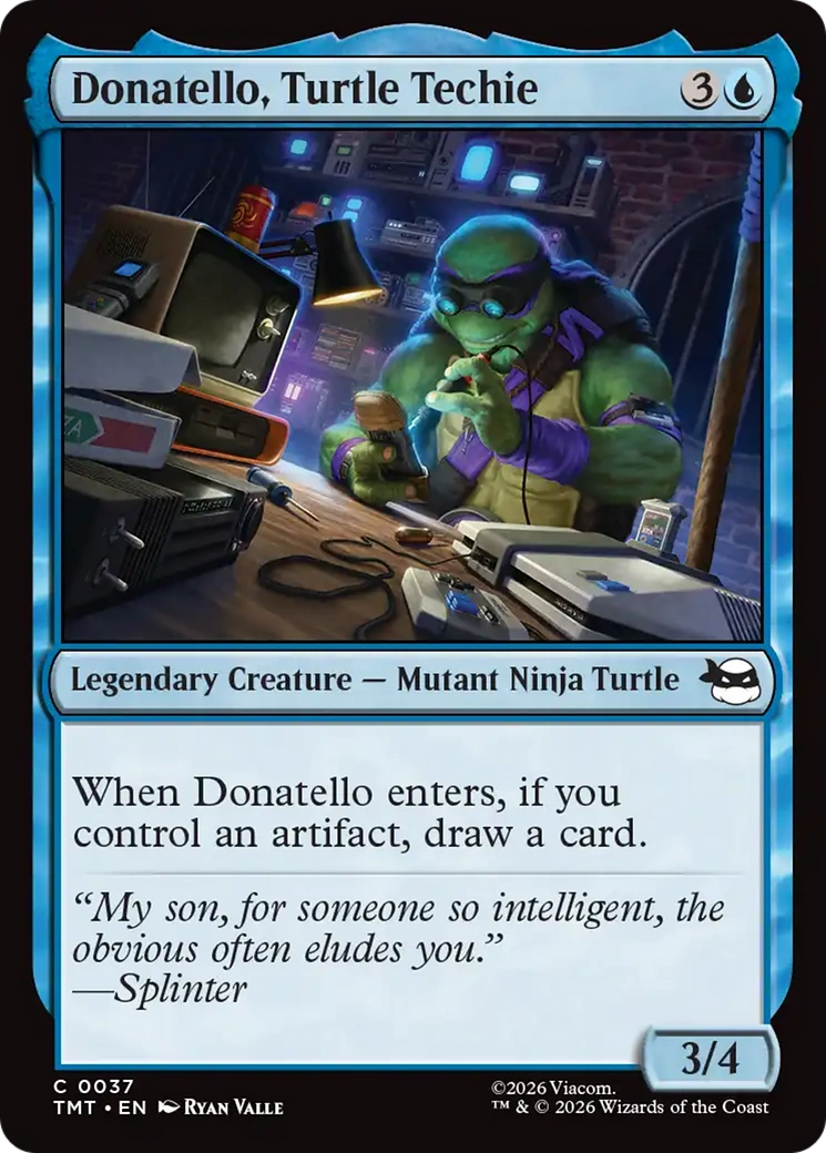 Donatello, Turtle Techie (C0037) | TMNTPedia | Fandom