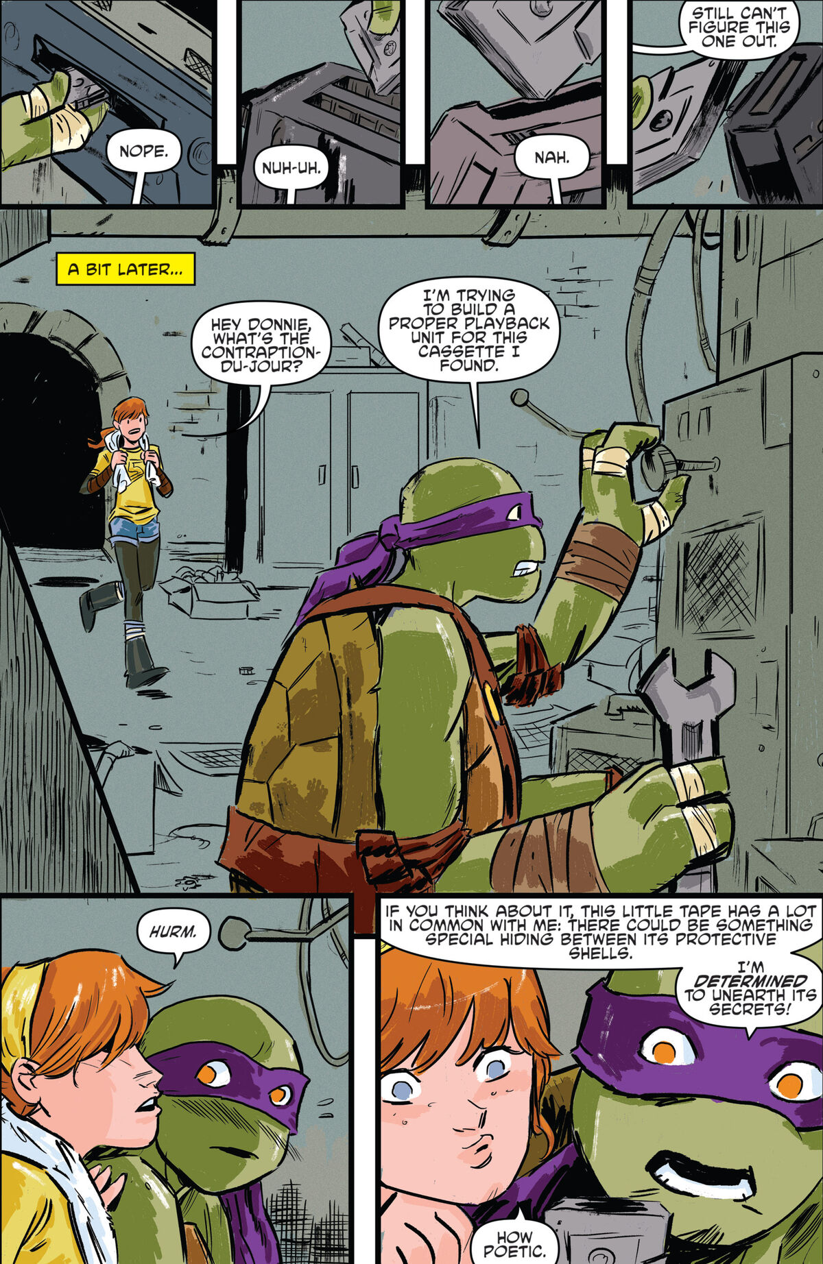 Donnie Finds a Relic | TMNTPedia | Fandom