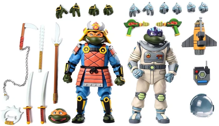 Samurai Adventure Michelangelo and Space Adventure Donatello (2024