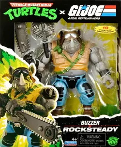 Buzzer x Rocksteady (2026 action figure) | TMNTPedia | Fandom