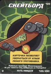 Skateboard Way of the Ninja