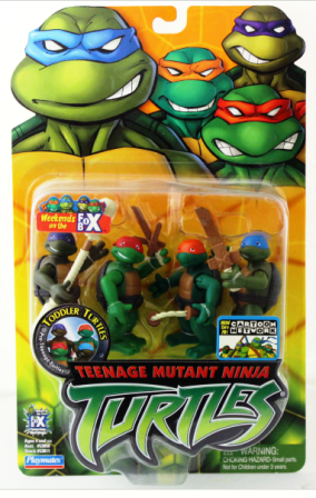  Teenage Mutant Ninja Turtles Toddler Boys 3 Pack