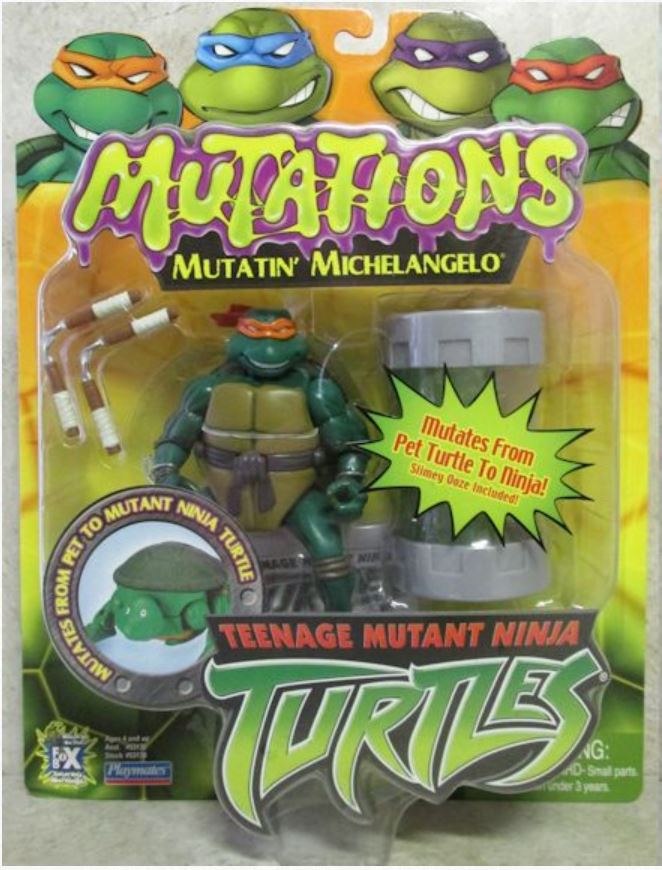 Mutatin' Michelangelo (2003 action figure) | TMNTPedia | Fandom