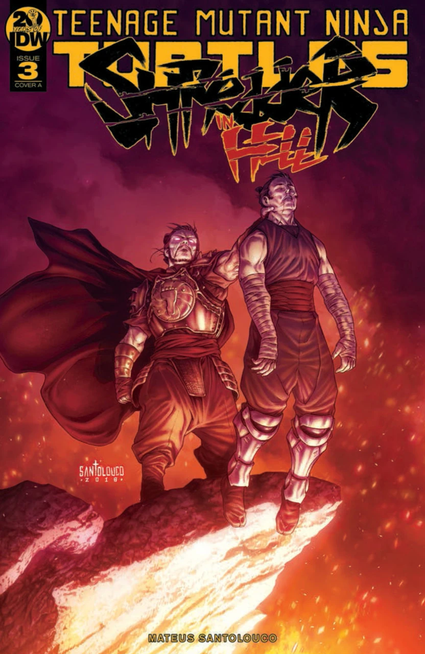 Shredder in Hell issue 3 TMNTPedia Fandom