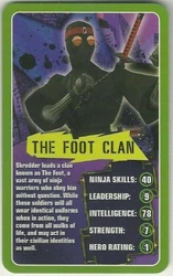 The Foot Clan Top Trumps