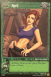 April 2004 trading card