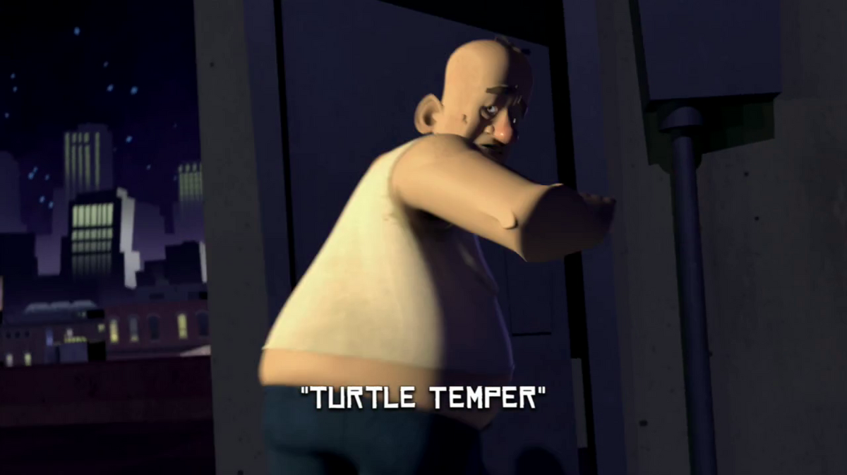 Teenage Mutant Ninja Turtles (2012)--Turtle Temper and Old Friend, New  Enemy - A Wide-Ruled Typewriter in Action