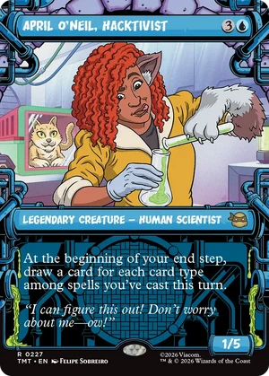 April O'Neil, Hacktivist (R0227) | TMNTPedia | Fandom