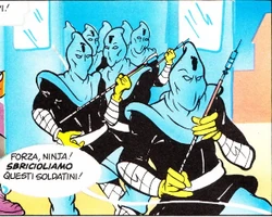 Ninja del clan del piede Rizzoli Comics