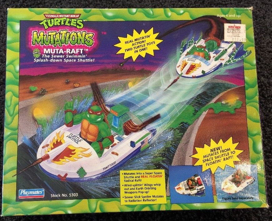 Muta-Raft (1992 toy) | TMNTPedia | Fandom