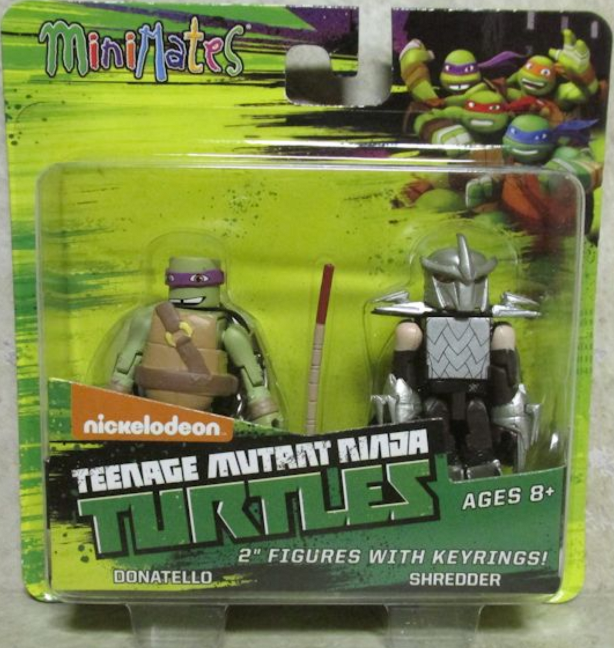 Teenage Mutant Ninja Turtles Donatello vs. Shredder Action Figure