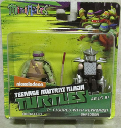 MiniMates Donatello/Shredder 2014 release