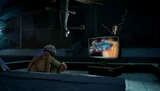 TMNT12 Space Heroes Leo.jpg (47 KB) Leonardo vor dem Fernseher