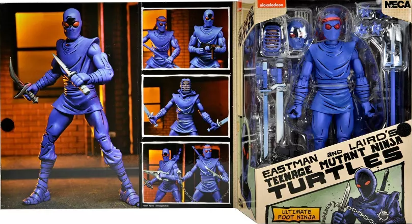 新品NECA/ネカ　タートルズ　TMNT　Ultimate Foot Ninja Amazon.com: NECA - TMNT The Last Ronin Ultimate Foot Bot 7In