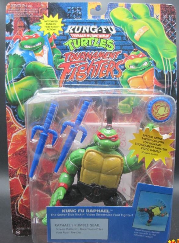 TMNT Kung Fu Raphael Tournament Fighters 1994 Ninja Turtles Playmates Toys for sale online